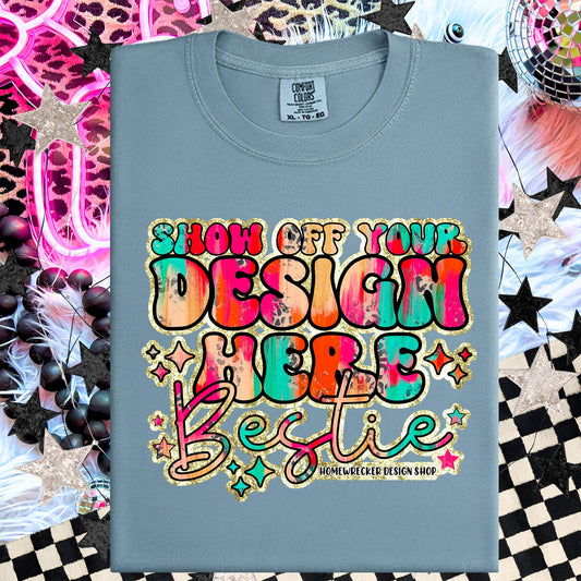 Comfort colors Mockup, Ice Blue , CC1717 flat lay, Neon Disco Balloon Dog Neon Light, Checkered print Trendy Mock up