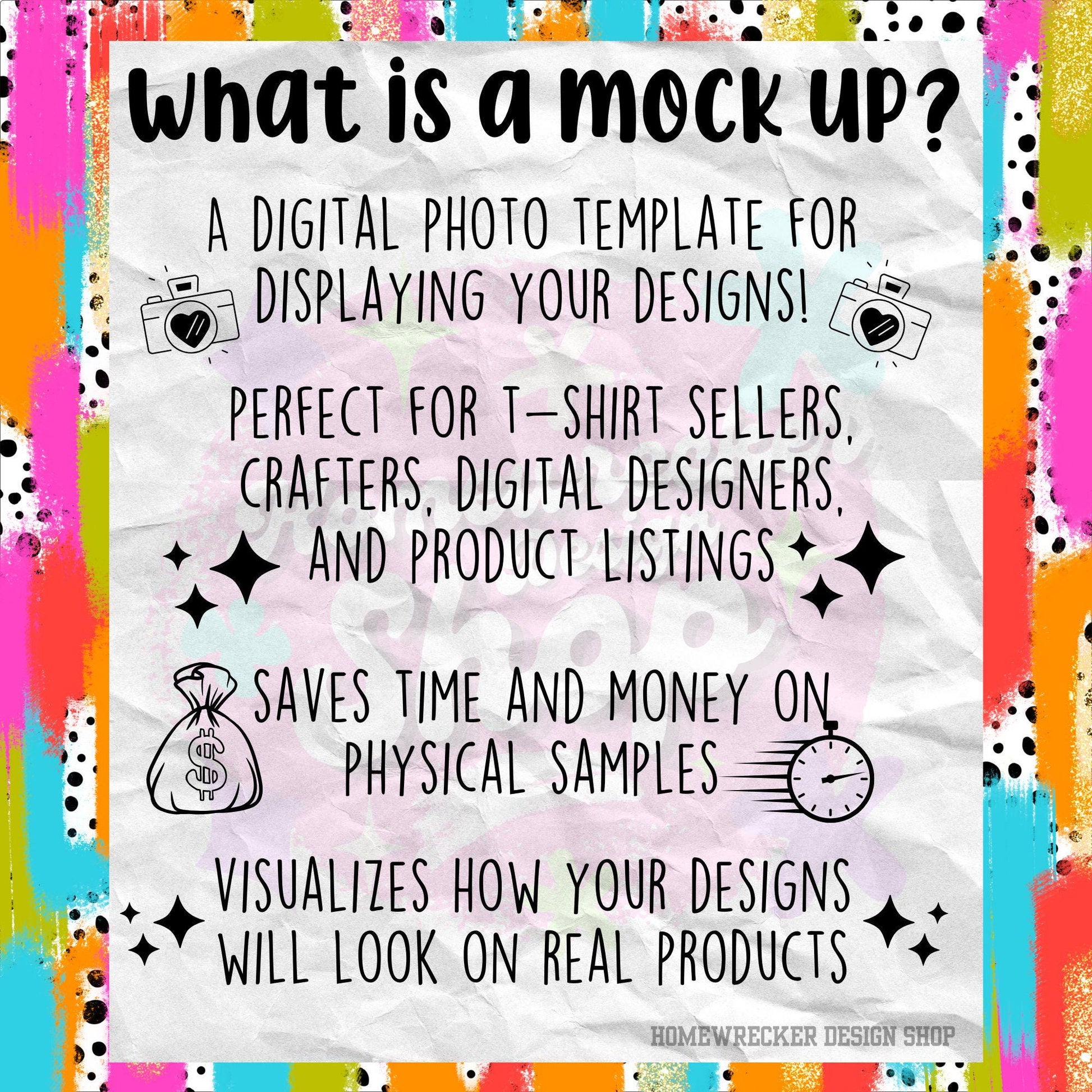 Gildan Softstyle Mockup, Heather Purple, G64000 flat lay, Neon Disco Balloon Dog Neon Light, Checkered print Trendy Mock up