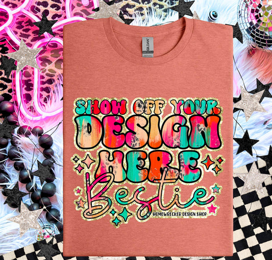 Gildan Softstyle Mockup, Heather Bronze, G64000 flat lay, Neon Disco Balloon Dog Neon Light, Checkered print Trendy Mock up product mock up