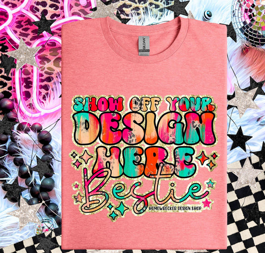 Gildan Softstyle Mockup, Heather Coral, G64000 flat lay, Neon Disco Balloon Dog Neon Light, Checkered print Trendy Mock up product mock up