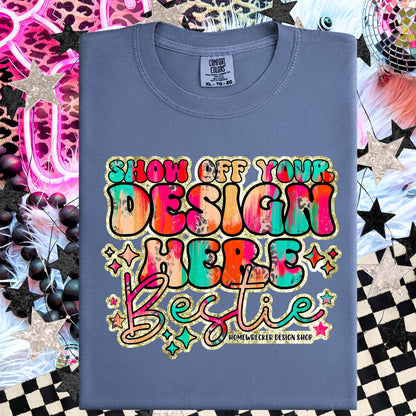 Comfort colors Mockup, Blue Jean, CC1717 flat lay, Neon Disco Balloon Dog Neon Light, Checkered print Trendy Mock up