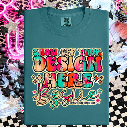 Comfort colors Mockup, Emerald , CC1717 flat lay, Neon Disco Balloon Dog Neon Light, Checkered print Trendy Mock up