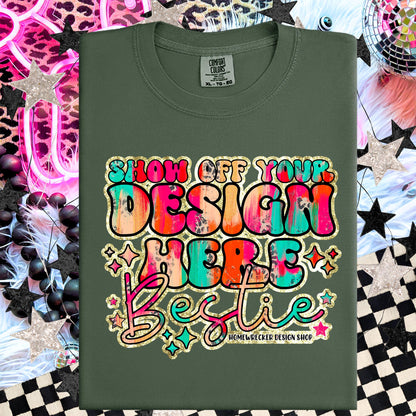 Comfort colors Mockup, Moss , CC1717 flat lay, Neon Disco Balloon Dog Neon Light, Checkered print Trendy Mock up