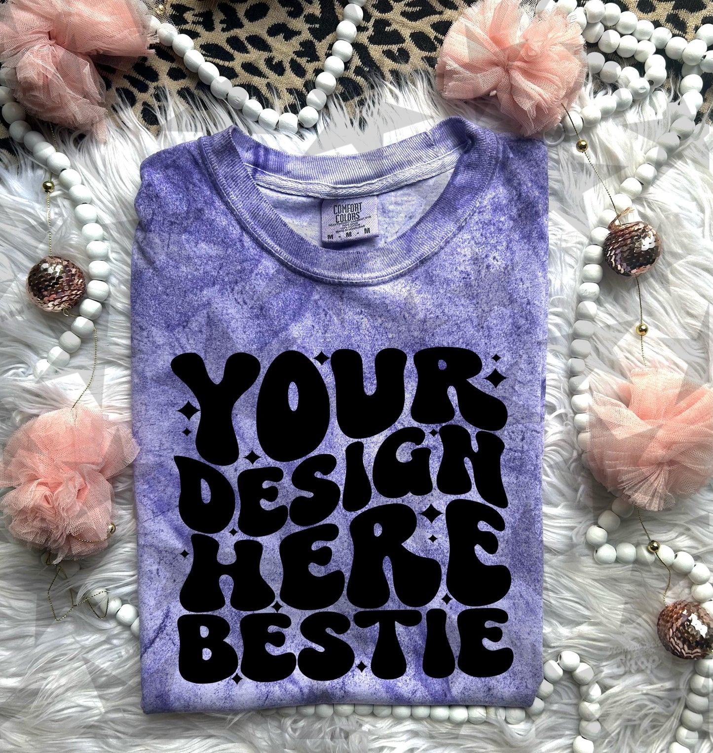 Comfort Colors Mock Up Colorblast | Amethyst | CC1745 | Blank Mock up Photo | Digital Download