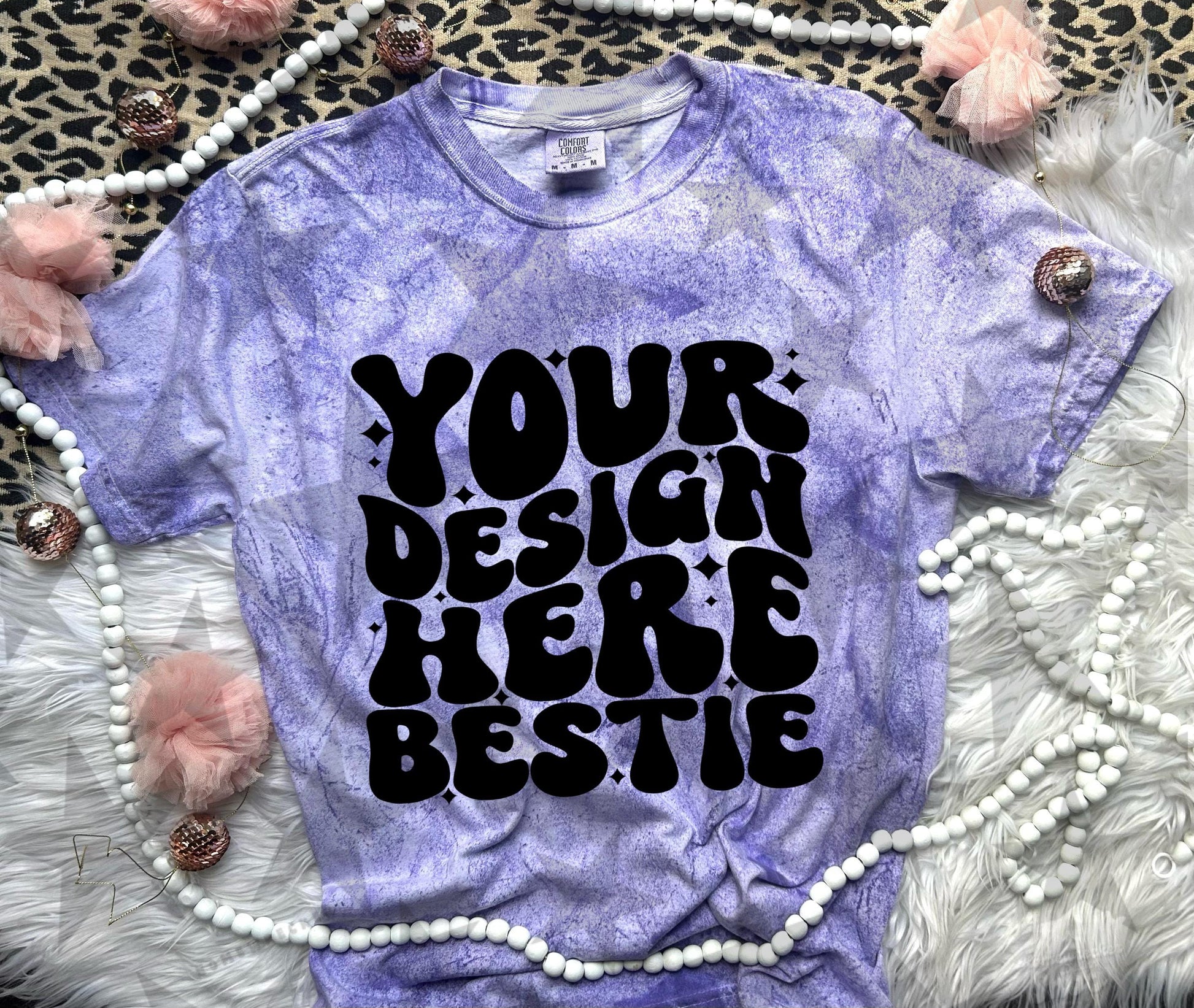 Comfort Colors Mock Up Colorblast | Amethyst | CC1745 | Blank Mock up Photo | Digital Download