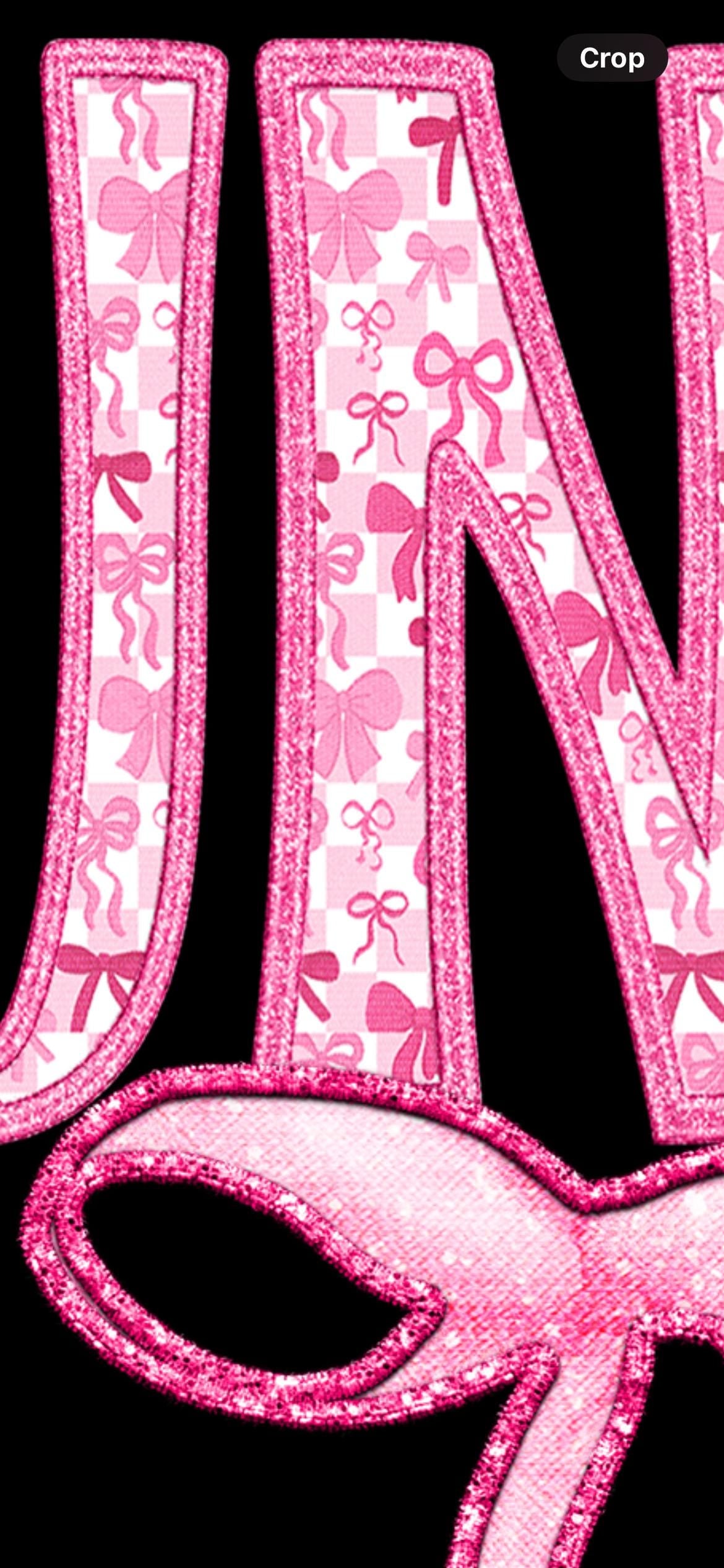 REALTOR | Checkered Retro Coquette Bow Design, Faux Embroidery, PNG design, digital Download for DTF printing, Sublimation Shirt Design