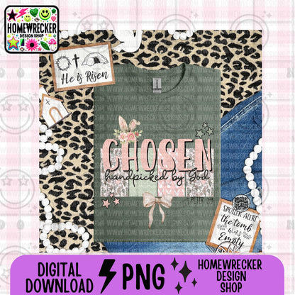Chosen PNG digital download