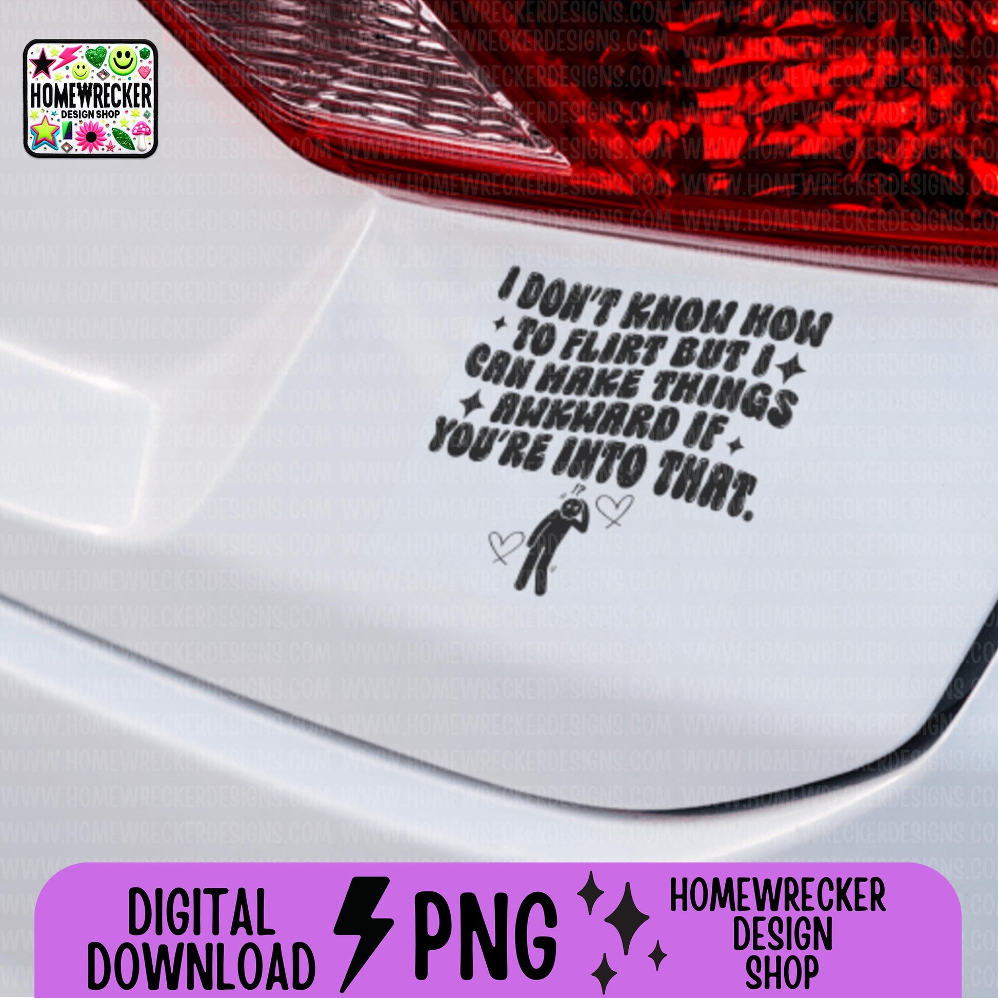 I don't know how to flirt but I can make things awkward if you're into that PNG Wavy Snarky Single Color design with pocket Digital download