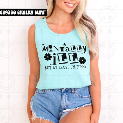 Single Color Snarky Mental Health PNG Design BUNDLE | mentally spicy, diagnosed, undiagnosed, self diagnosed, mentally ill but funny, trauma