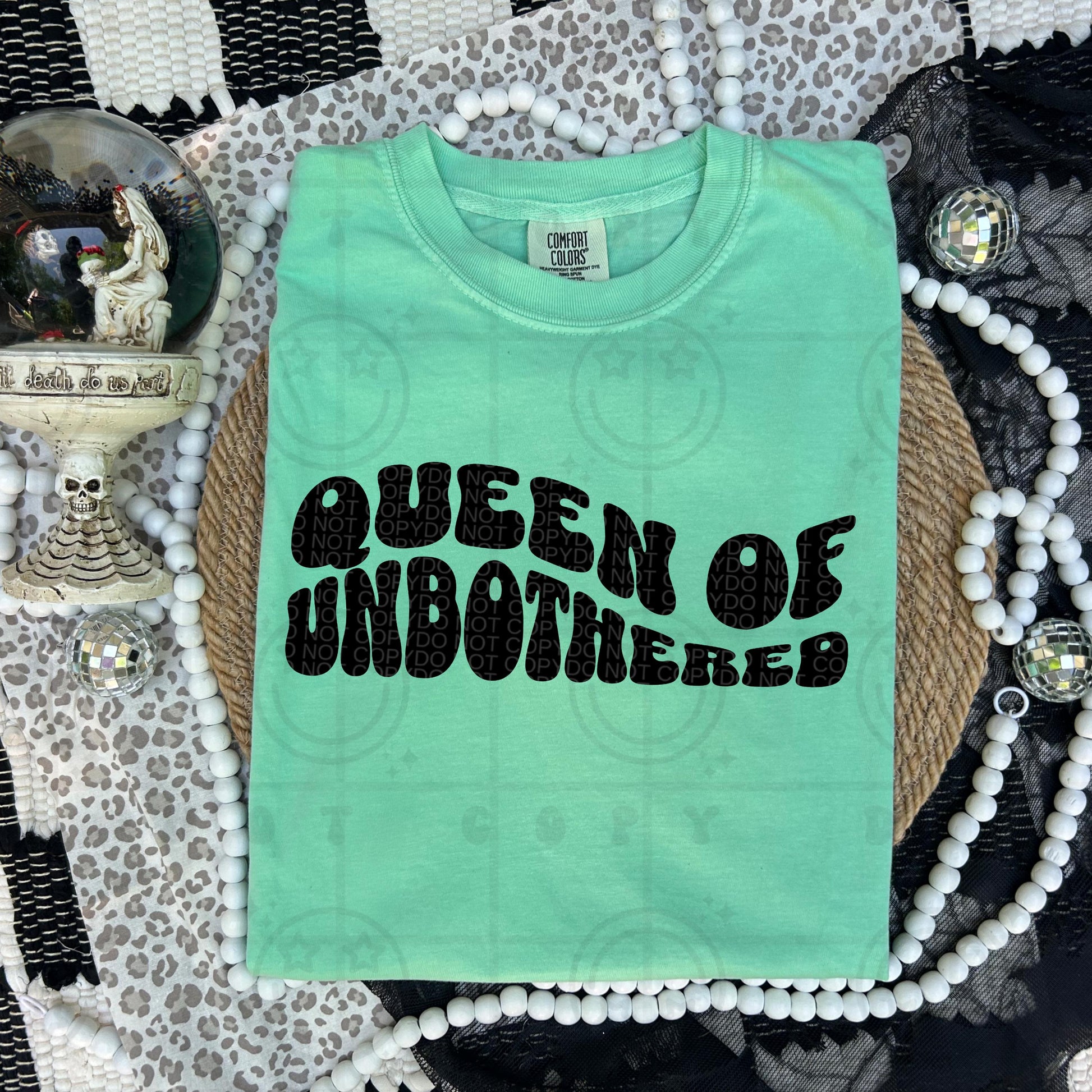 Queen of unbothered PNG digital download