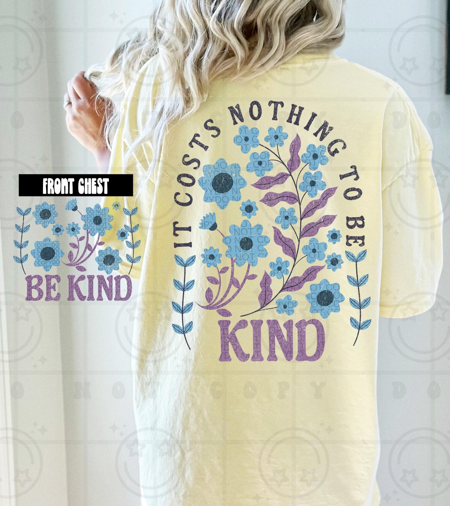 It costs nothing to be kind PNG Digital Download, design with front pocket Homewrecker Design Shop