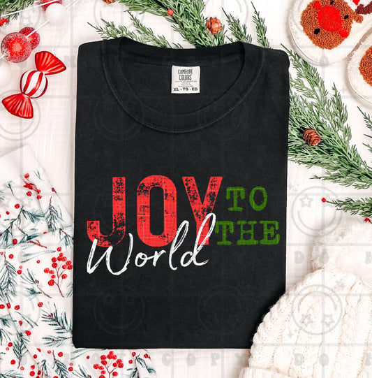 Joy to the world PNG Christmas Design