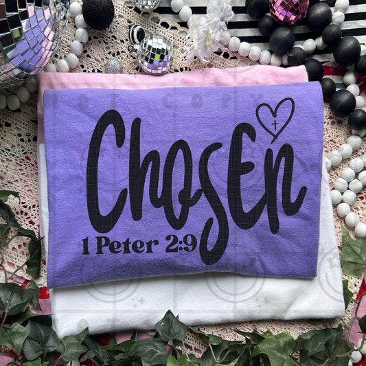 Chosen, Faith digital Design, png download