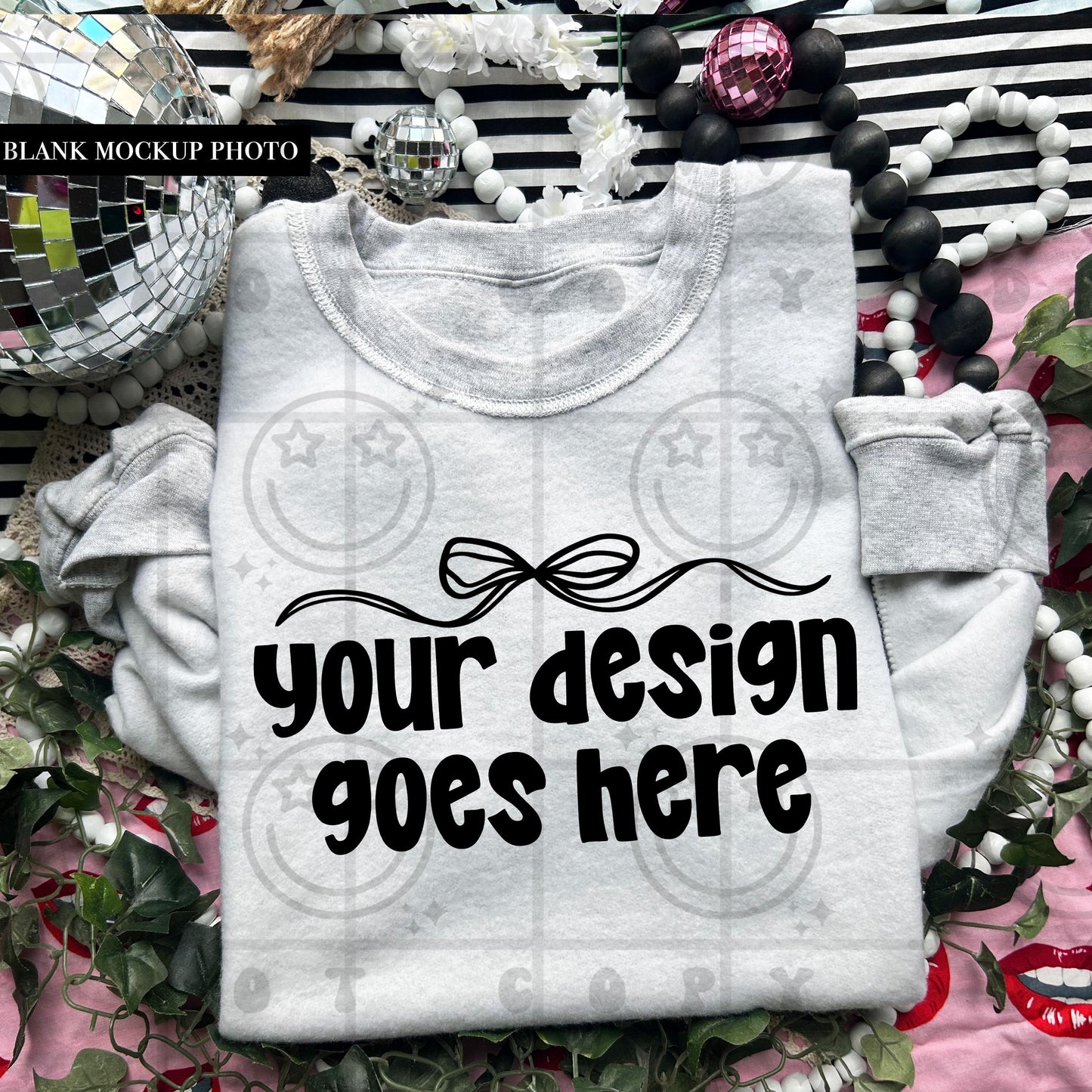 inside out sweatshirt mock up, Gildan sweatshirt, g18000, Ash Grey