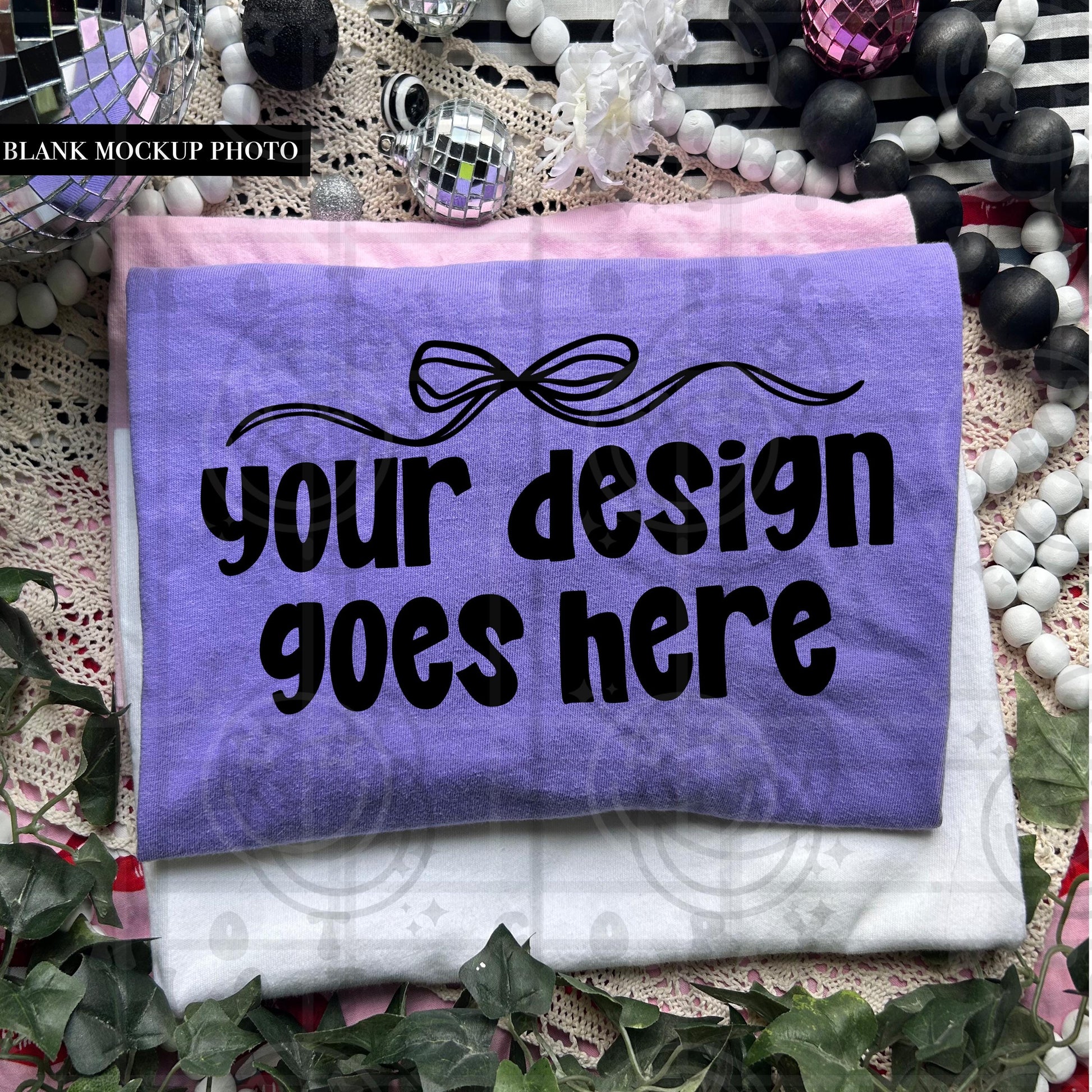 Comfort colors Tshirt Mock up photo, cc1717 Violet