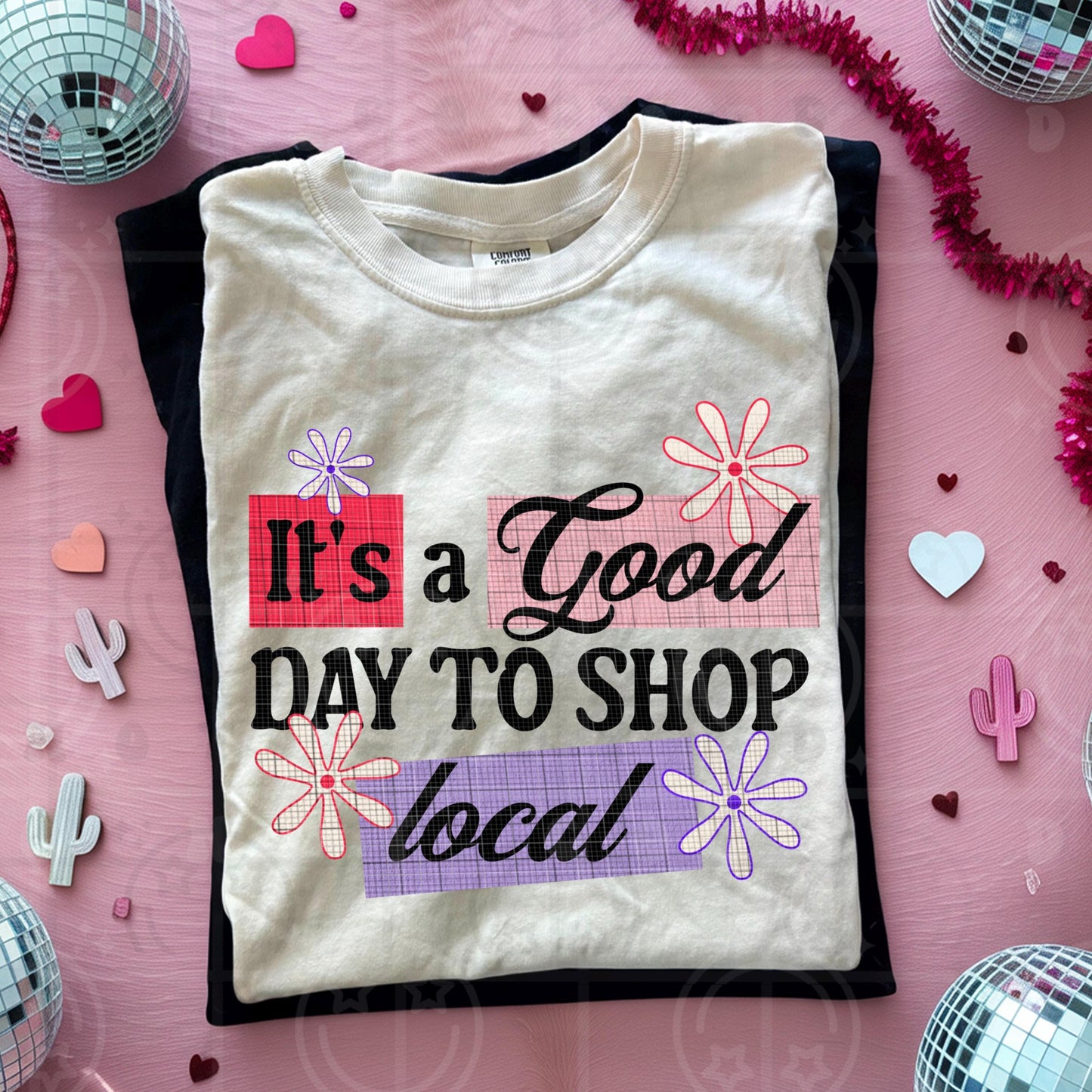 it's a good day to shop local PNG digital download