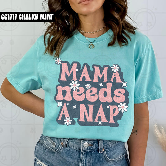 mama needs a nap PNG digital download