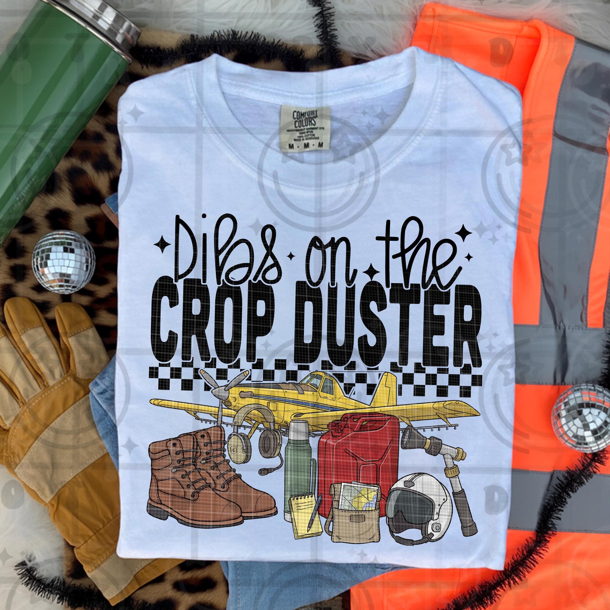 dibs on the crop duster png download