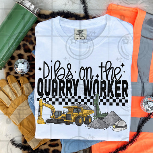 dibs on the quarry worker rock quarry png digital download