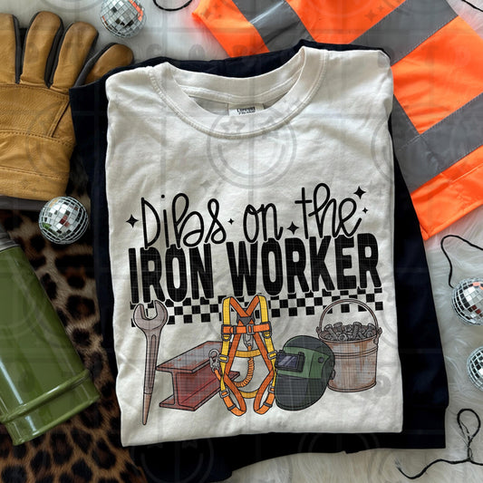 dibs on the iron worker png digital download