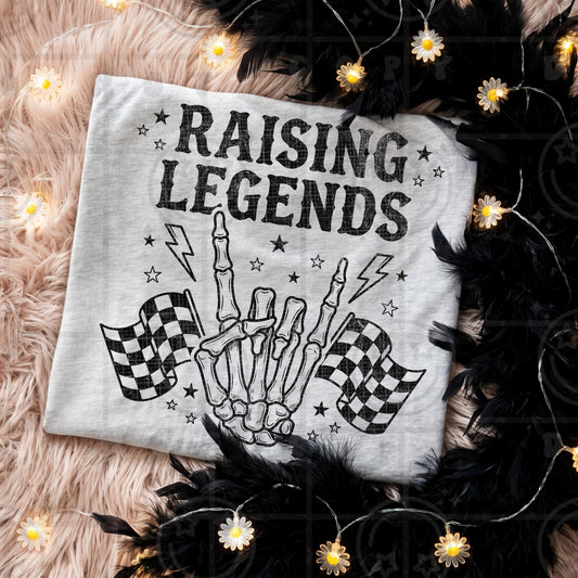Raising Legends motherhood PNG digital download