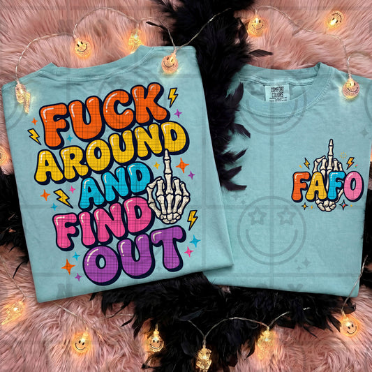fuck around and find out PNG digital download