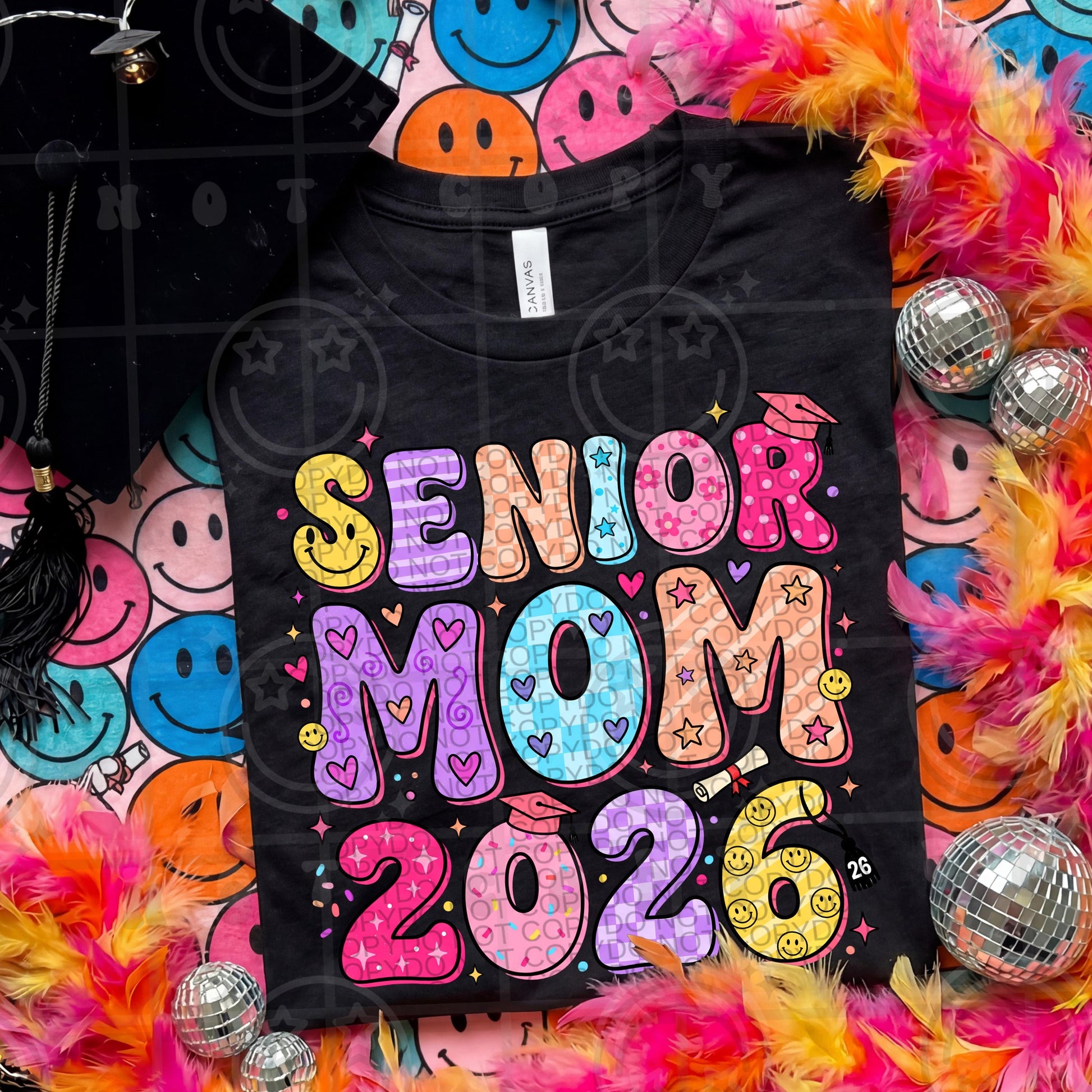 Senior Mom 2026 PNG digital download