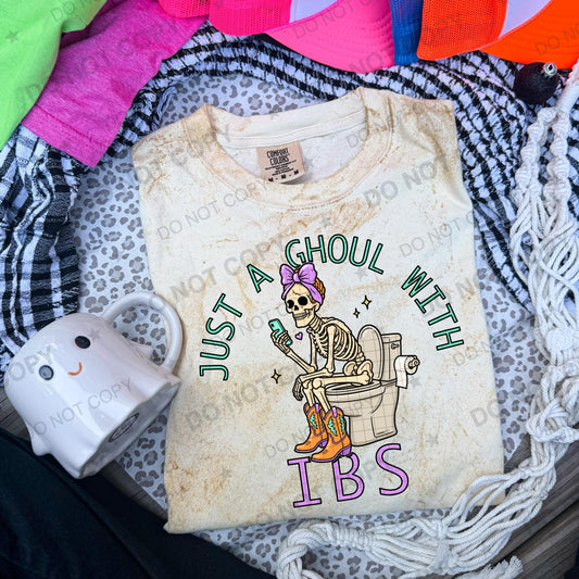 Just a ghoul with IBS PNG digital download