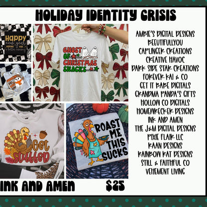 Holiday Identity Crisis Collab: 17 designers