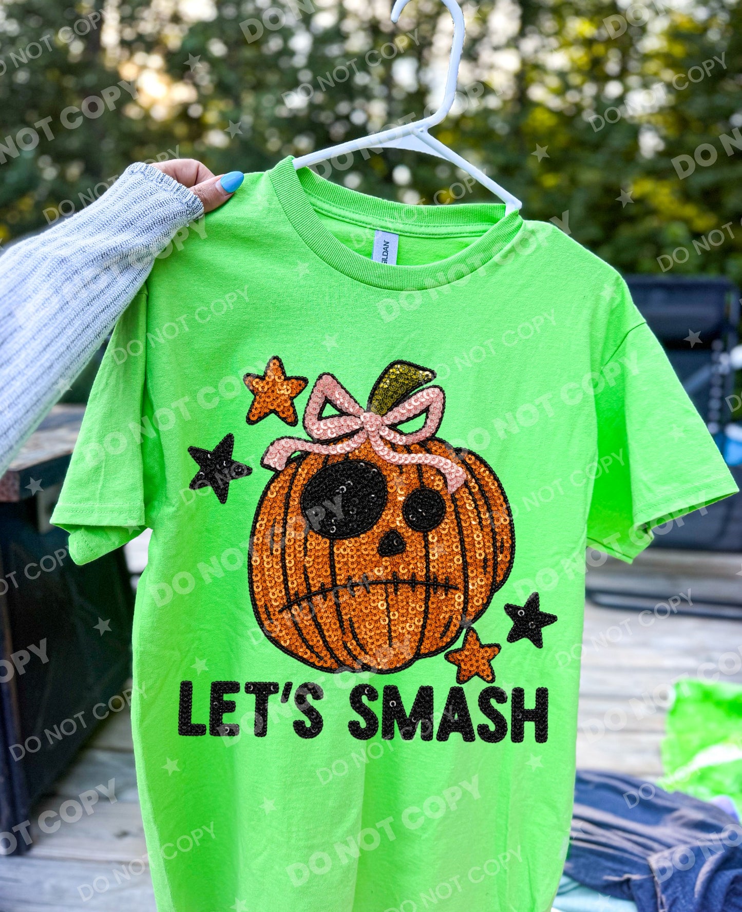 Let's Smash faux sequin PNG design from Homewrecker Design Shop
