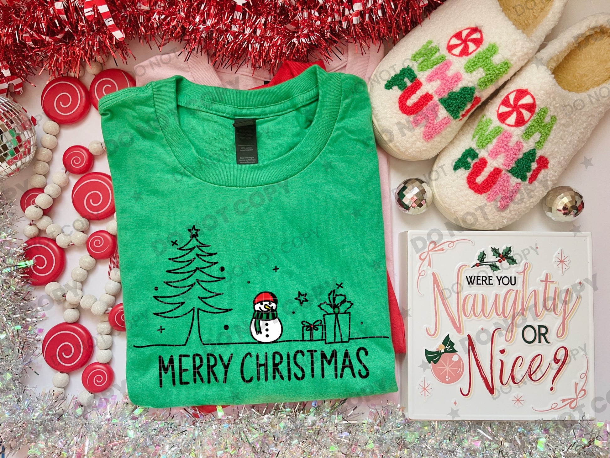 Merry Christmas line drawing PNG design from Homewrecker Design Shop