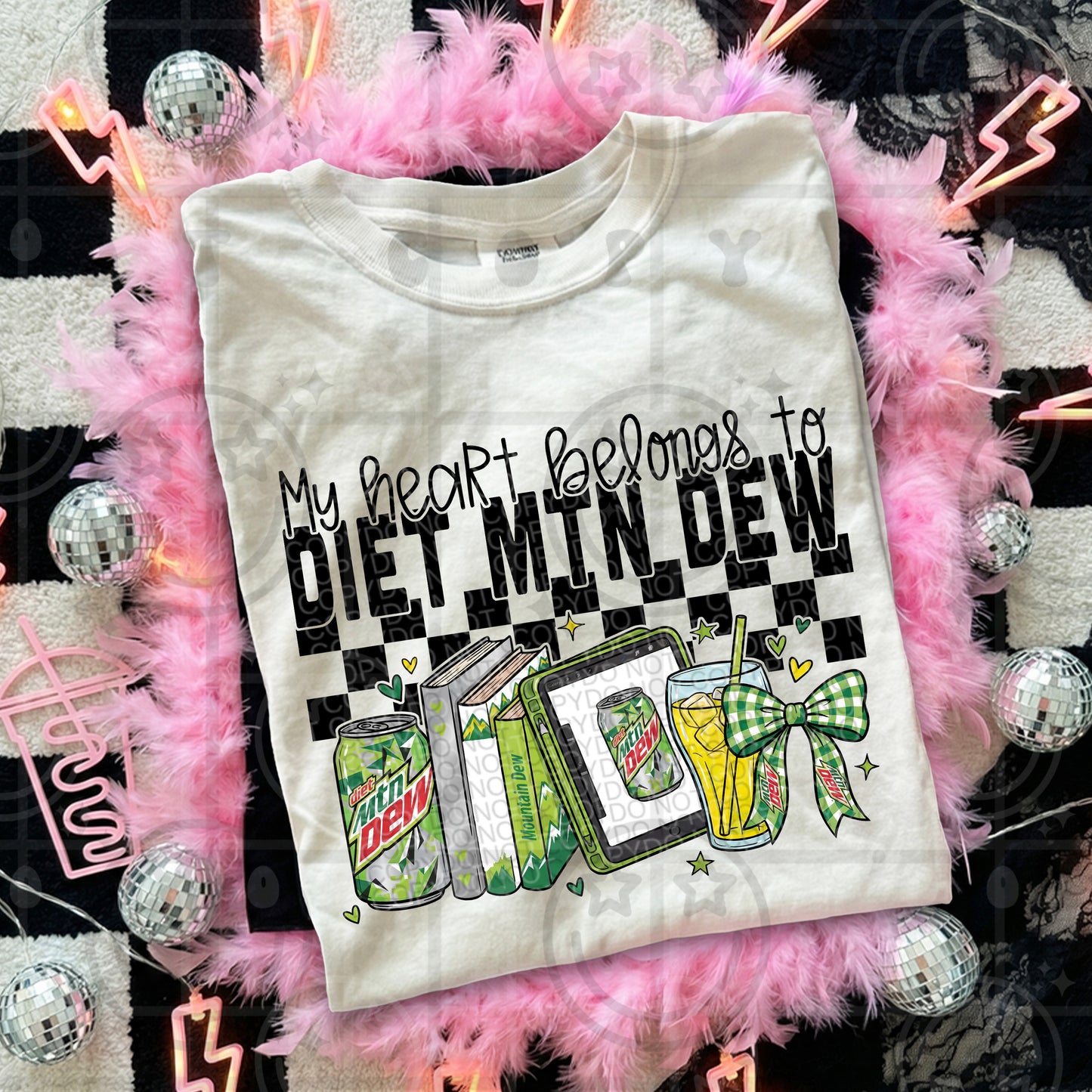 My heart belongs to drinks PNG DOWNLOAD