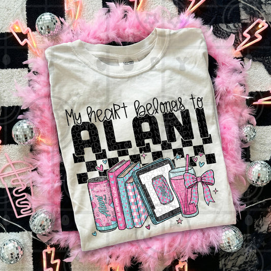 My heart belongs to drinks PNG DOWNLOAD