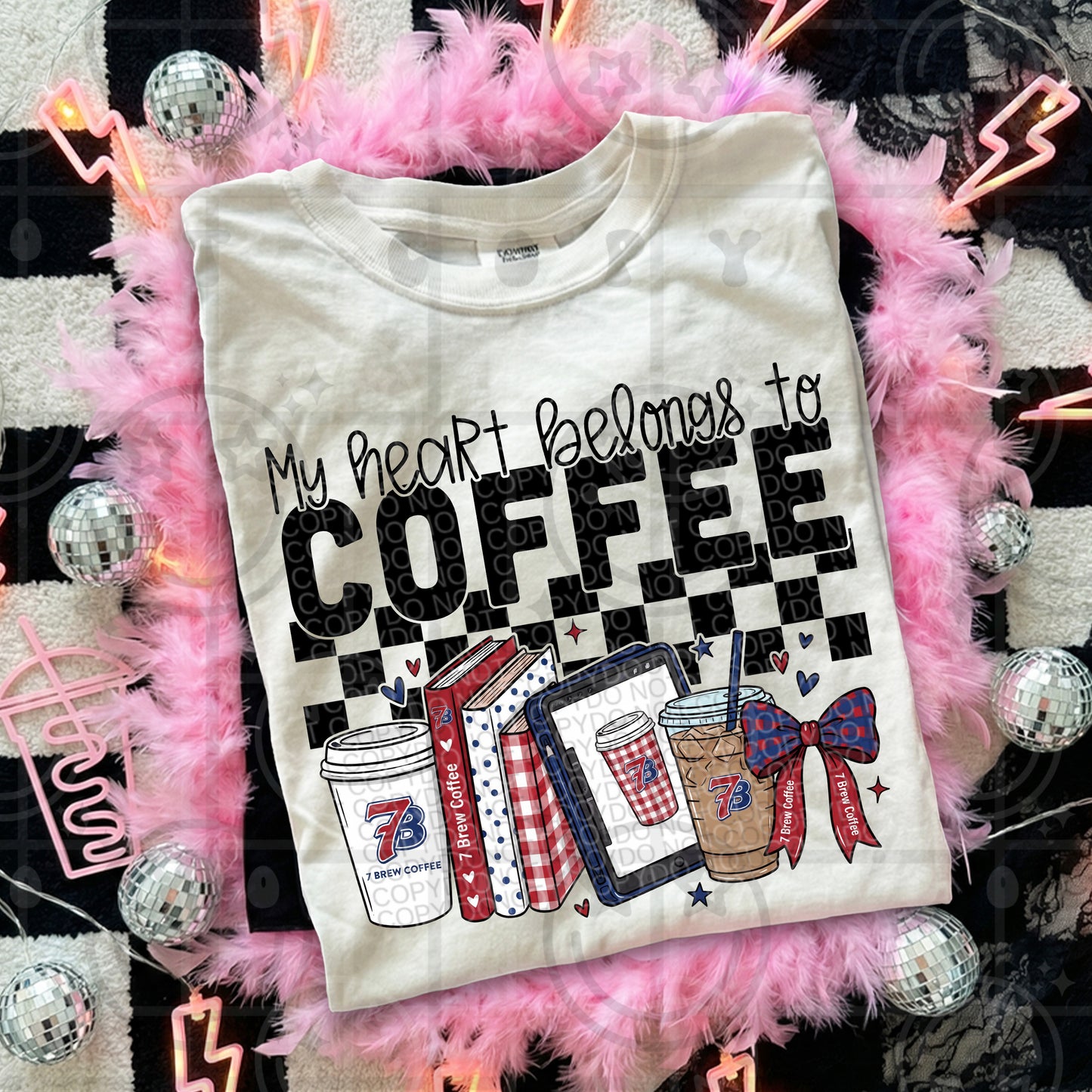 My heart belongs to drinks PNG DOWNLOAD