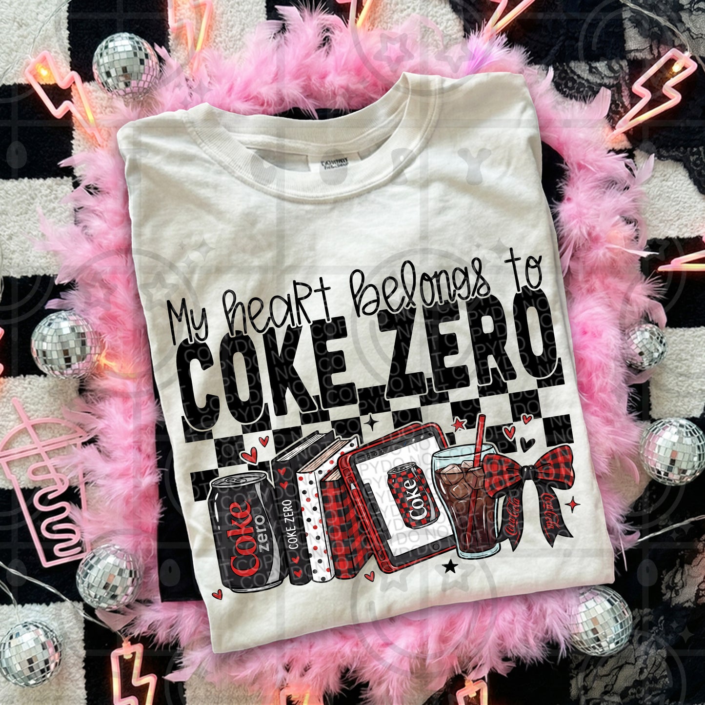 My heart belongs to drinks PNG DOWNLOAD