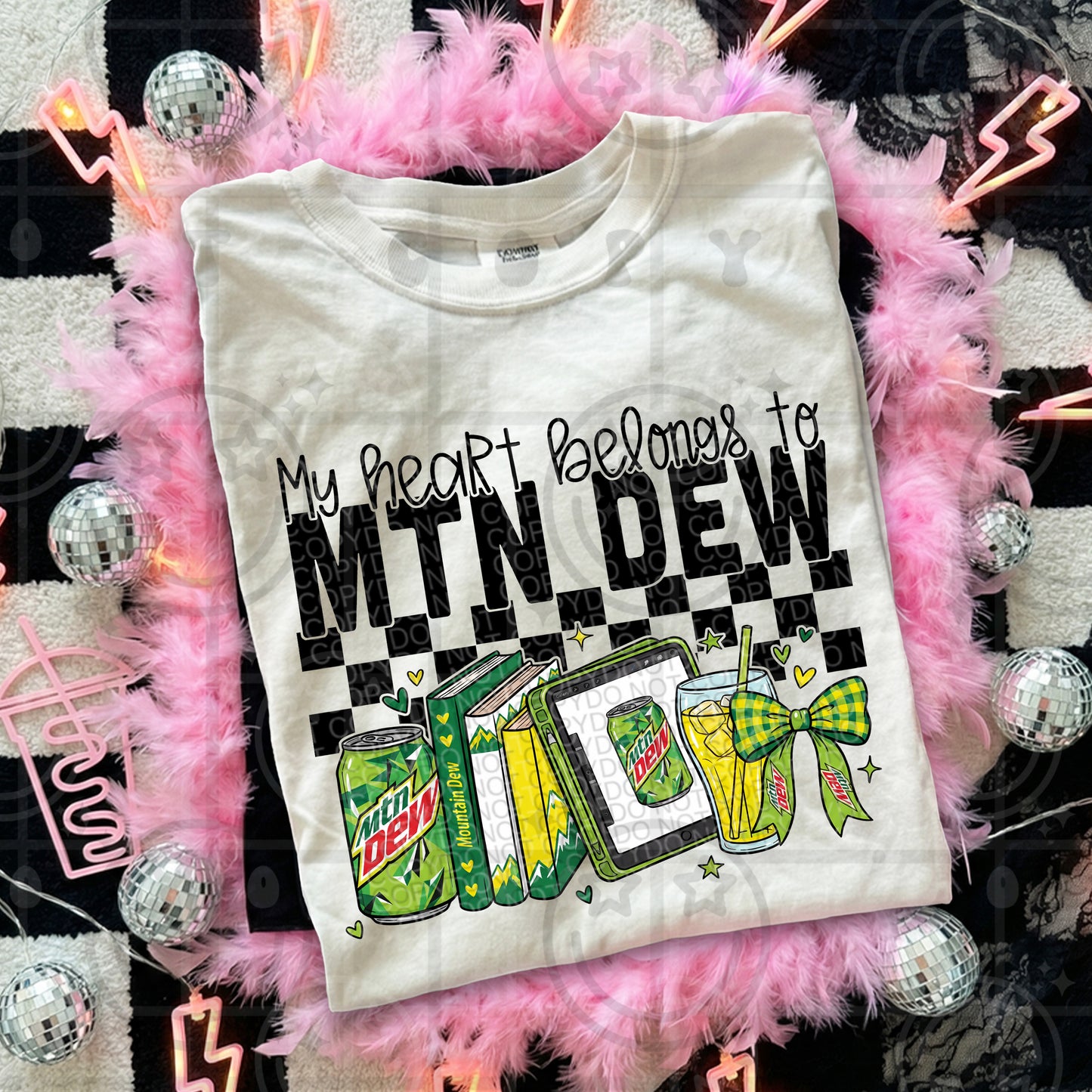 My heart belongs to drinks PNG DOWNLOAD