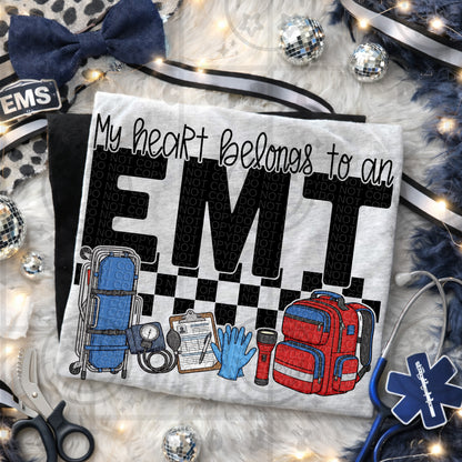 My heart belongs to a first responder bundle | At least 8 completed files