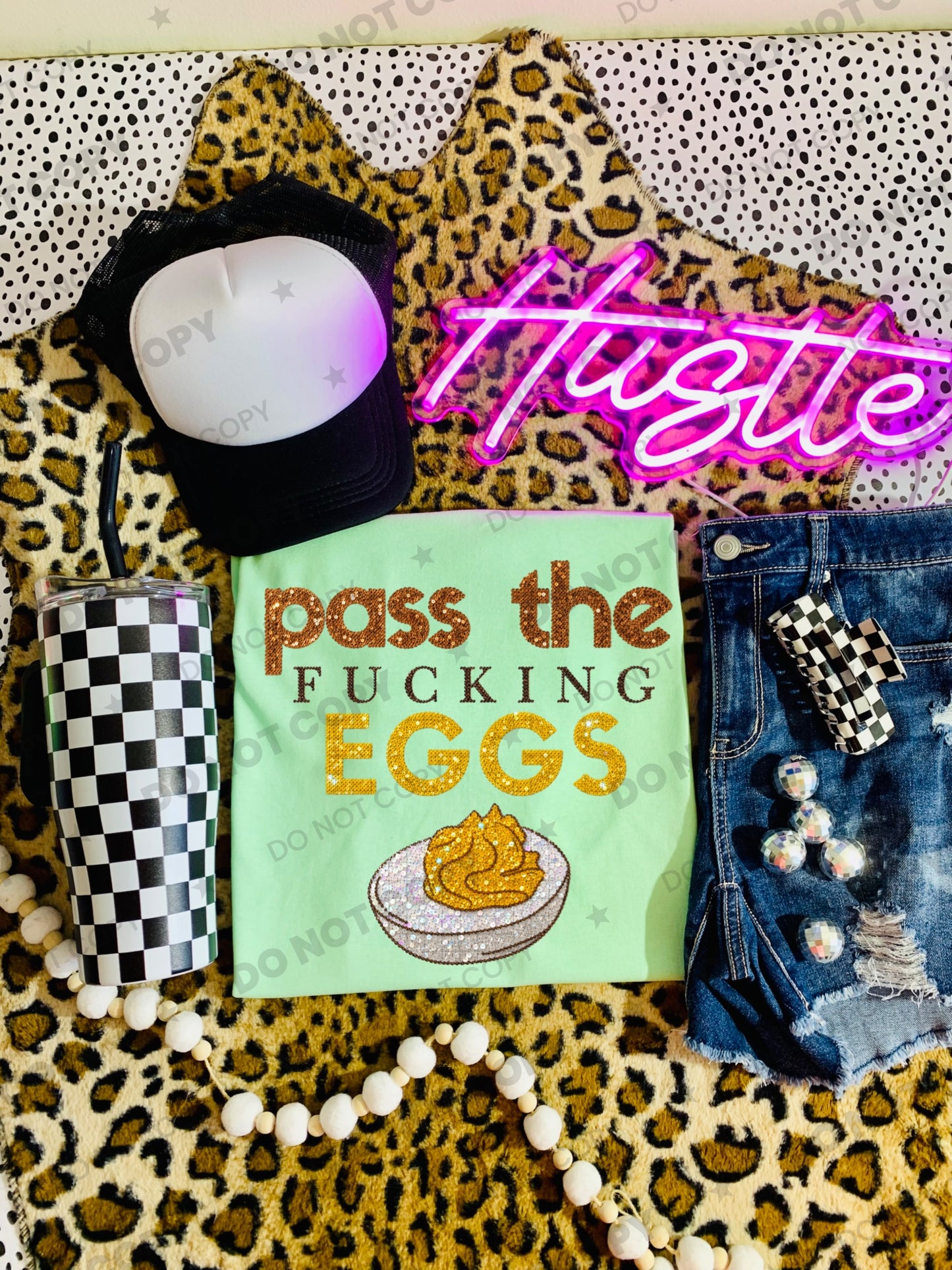 Pass The Fucking Eggs PNG design from Homewrecker Design Shop