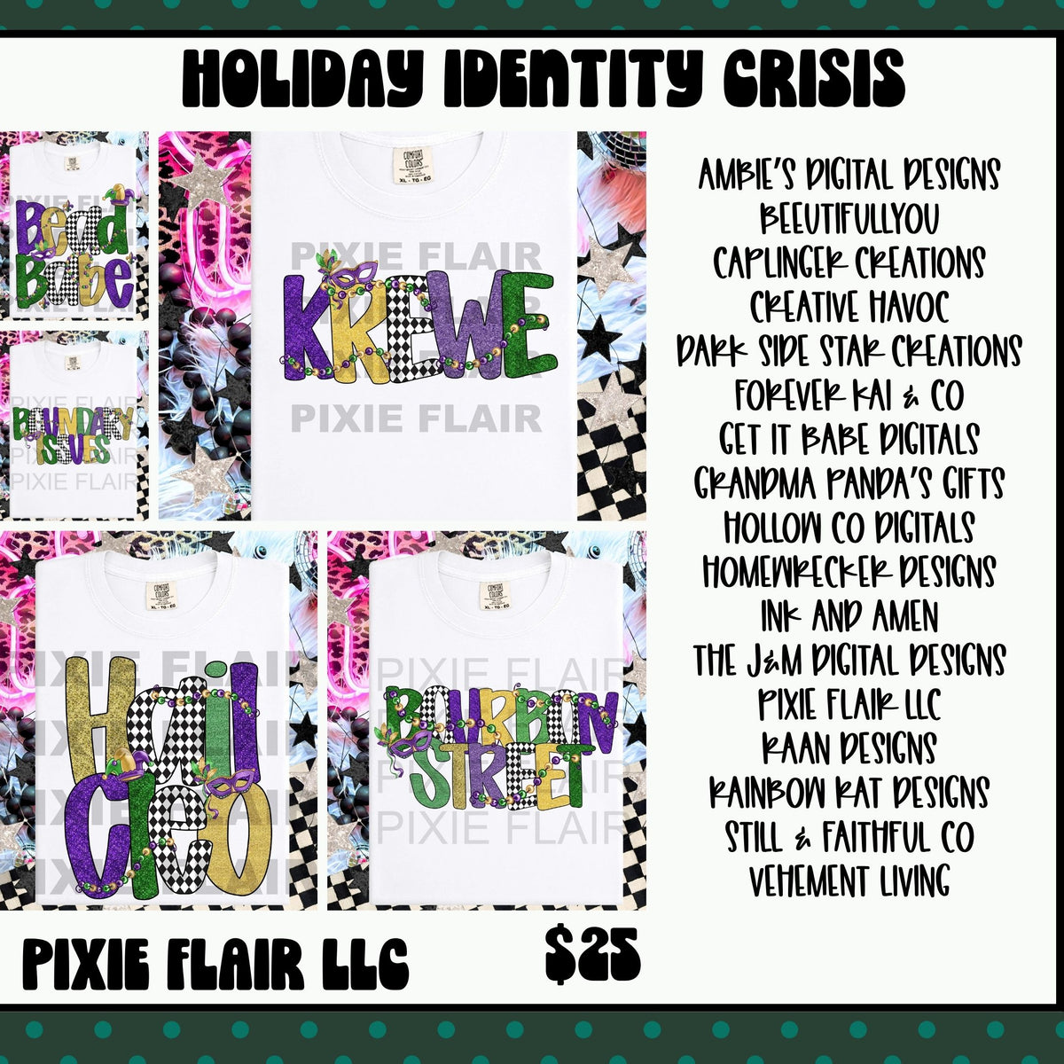 Holiday Identity Crisis Collab: 17 designers