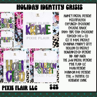 Holiday Identity Crisis Collab: 17 designers