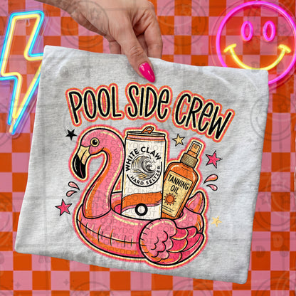 Pool side crew digital download png
