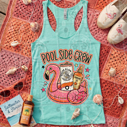 Pool side crew digital download png