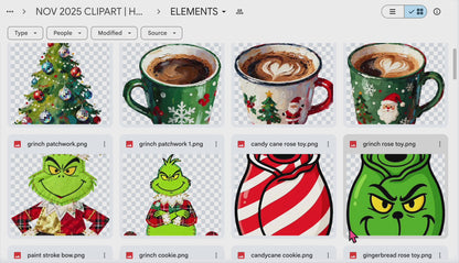 NOVEMBER 2025 CLIPART *INCLUDED IN NOVEMBER DRIVE*