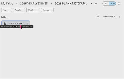 JANUARY 2025 BLANK MOCK UP GOOGLE DRIVE