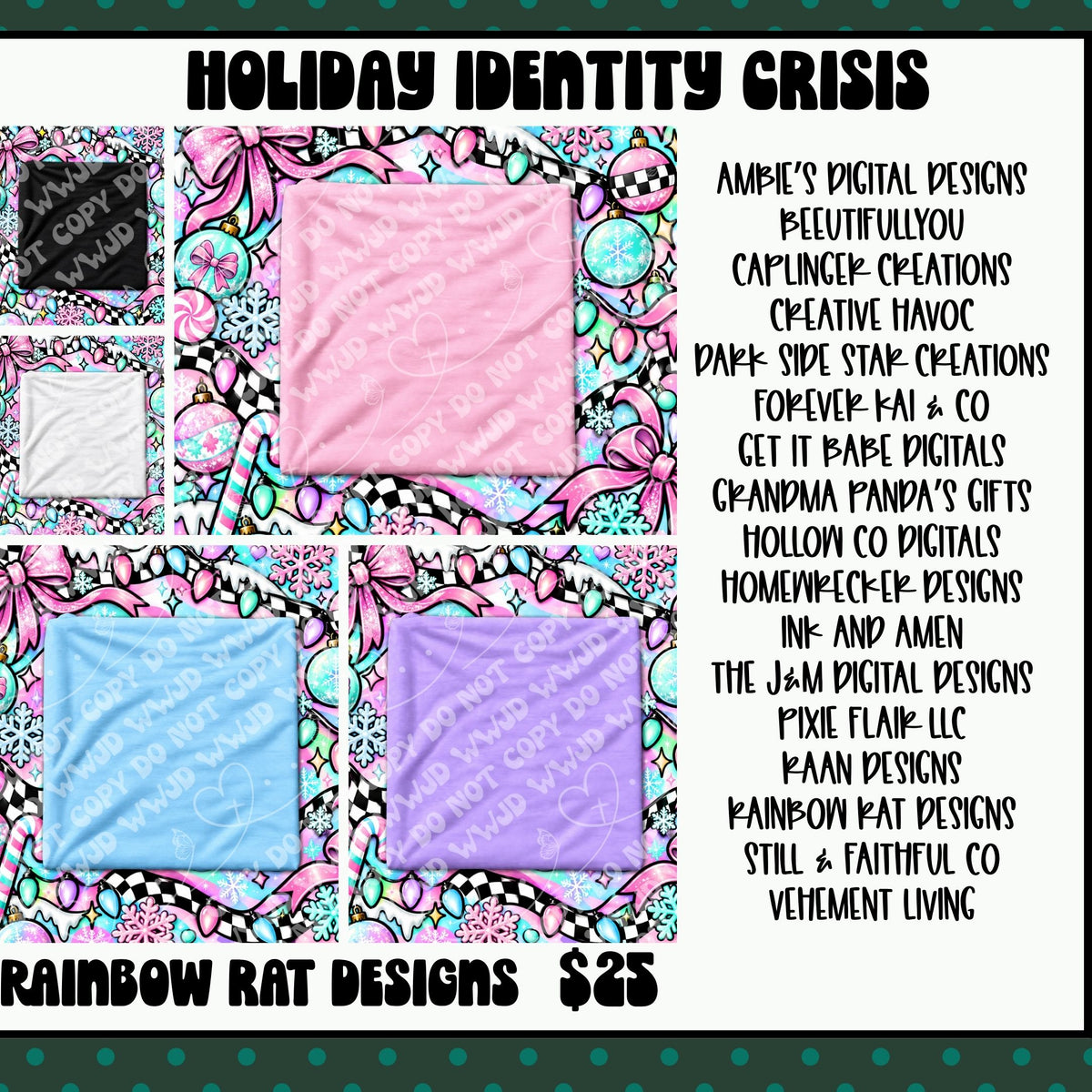 Holiday Identity Crisis Collab: 17 designers
