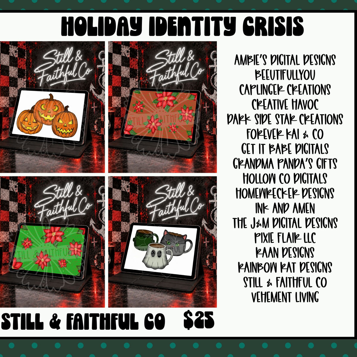 Holiday Identity Crisis Collab: 17 designers