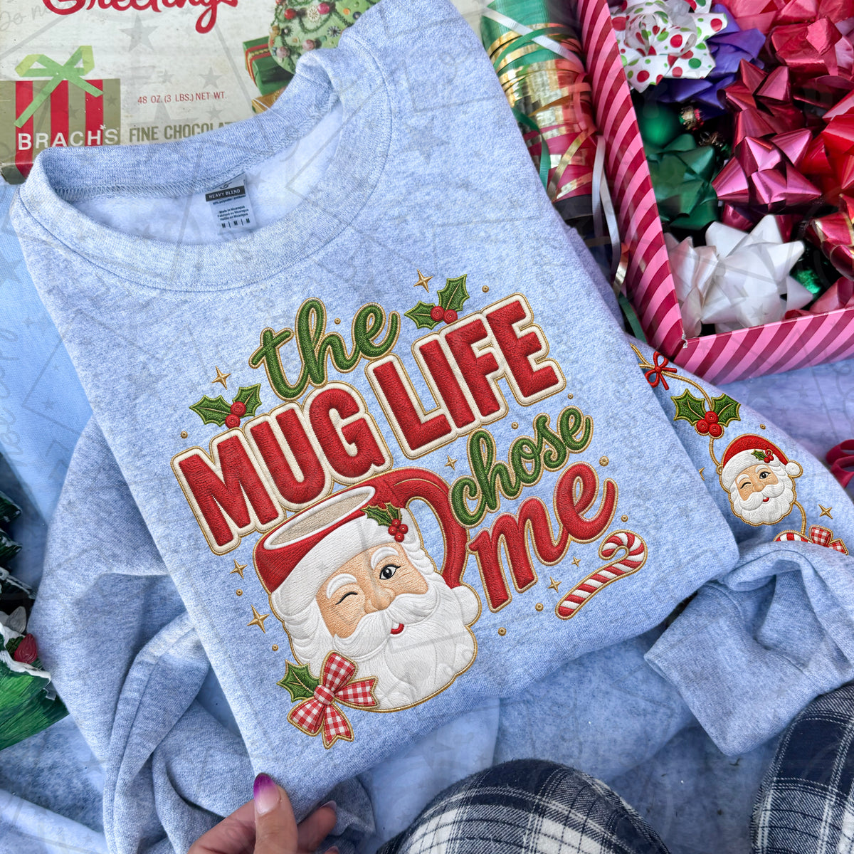 The Mug Life Chose Me PNG design, digital download